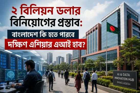 ২ বিলিয়ন ডলার বিনিয়োগের প্রস্তাব: বাংলাদেশ কি হতে পারবে দক্ষিণ এশিয়ার এআই হাব?
