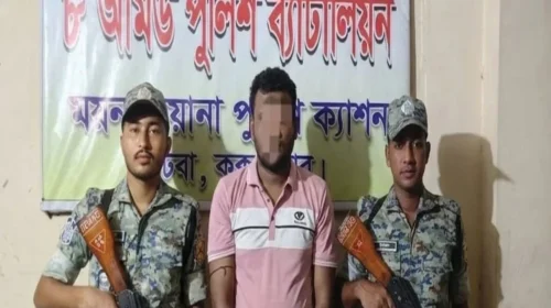 উখিয়ায় অপহৃত শিশু উদ্ধার, গ্রেপ্তার রোহিঙ্গা যুবক জকরিয়া