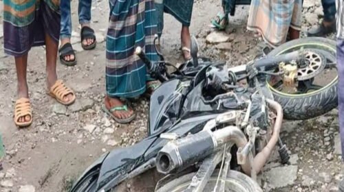 কটিয়াদীতে মোটরসাইকেল দুর্ঘটনায় প্রাণ হারালেন এক তরুণ