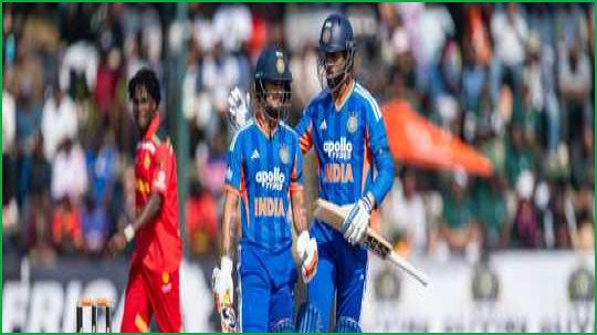 জিম্বাবুয়েকে হারিয়ে টি-টোয়েন্টি সিরিজ জয় নিশ্চিত করল ভারত