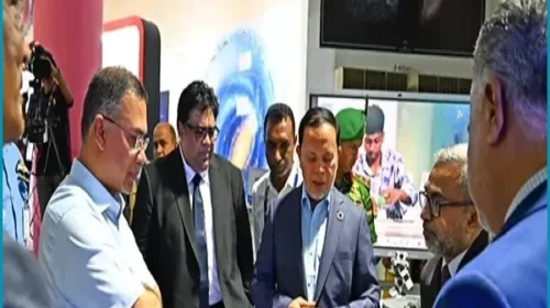 সেমিকন্ডাক্টর সিম্পোজিয়ামে ড্যাফোডিলের প্যাভিলিয়ন পরিদর্শন করলেন প্রধানমন্ত্রী
