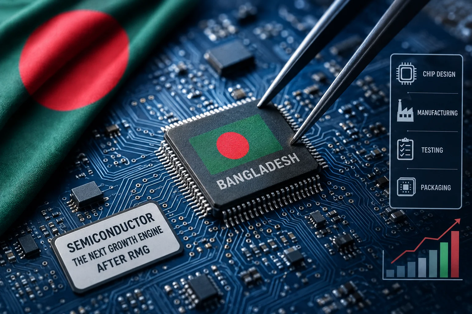 পোশাকের পর বাংলাদেশের নতুন সম্ভাবনা কি সেমিকন্ডাক্টর?