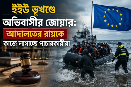 ইইউ ভূখণ্ডে অভিবাসীর জোয়ার: আদালতের রায়কে কাজে লাগাচ্ছে পাচারকারীরা