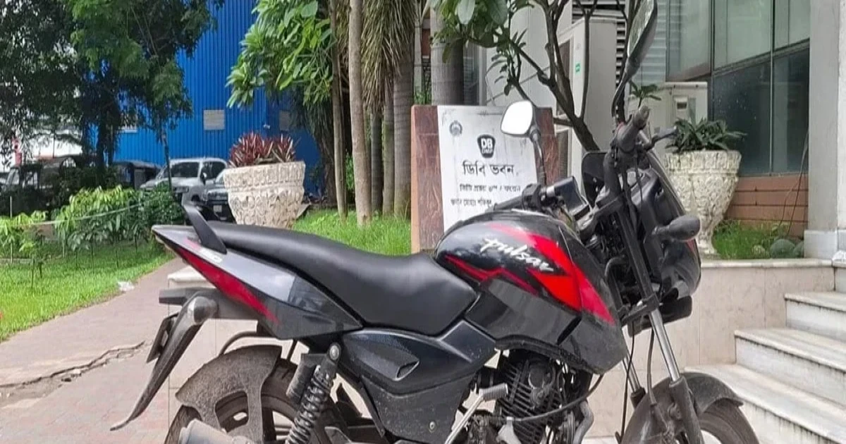 উত্তরায় ১ কোটি ২১ লাখ টাকা ডাকাতি: ব্যবহৃত মোটরসাইকেল উদ্ধার