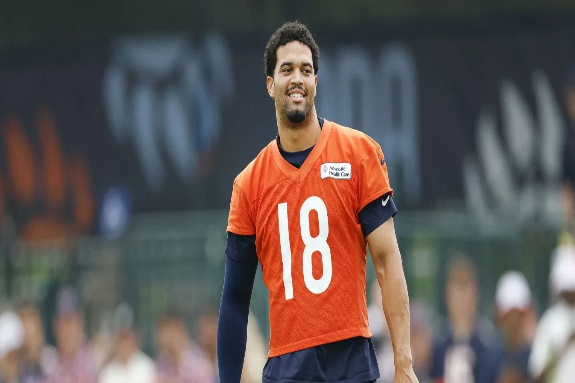 ওজন কমিয়ে নতুন রূপে শিকাগো বিয়ার্স কোয়ার্টারব্যাক ক্যালেব উইলিয়ামস