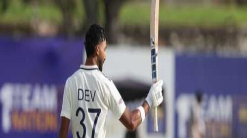 গলে দেবদত্ত পাডিক্কালের অনবদ্য সেঞ্চুরি, প্রথম দিন শেষে চালকের আসনে ভারত