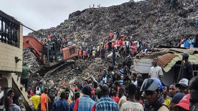 গিনির রাজধানী কনাক্রিতে আবর্জনার স্তূপ ধসে নিহত ৩০
