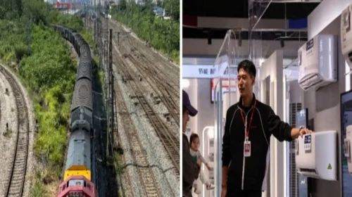 তীব্র তাপপ্রবাহে এসি চাহিদা মেটাতে ইউরোপে ট্রেন ব্যবহার করছে চীন