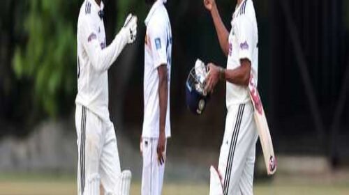 প্রস্তুতি ম্যাচে এসএলসি একাদশকে হারিয়ে ভারতের জয়
