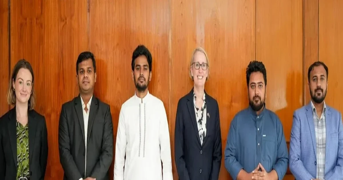 ব্রিটিশ হাইকমিশনারের সঙ্গে নাহিদ ইসলামের বৈঠক