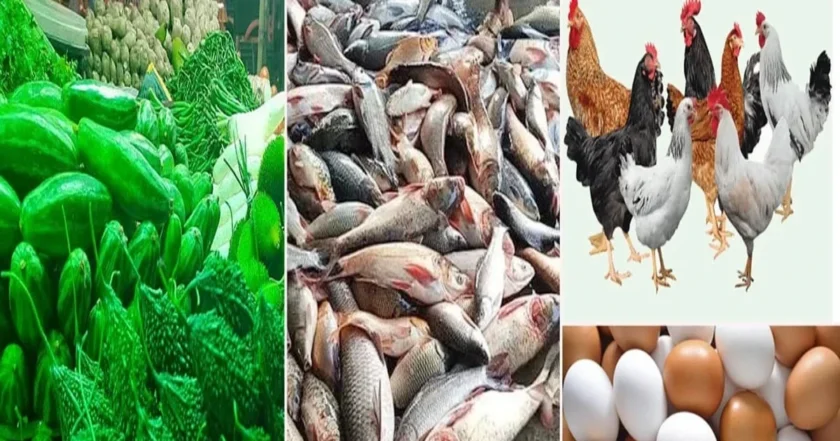 সবজির দাম কমলেও মাছ-মুরগি ও ডিমের বাজারে অস্বস্তি