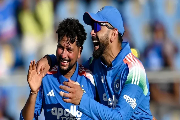 ওয়েস্ট ইন্ডিজের বিপক্ষে কুলদীপের চার উইকেট, গ্রিভসের সেঞ্চুরি