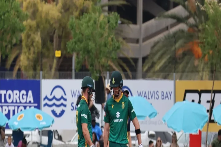 নামিবিয়াকে হারিয়ে দক্ষিণ আফ্রিকার ৩-০ ব্যবধানে সিরিজ জয়