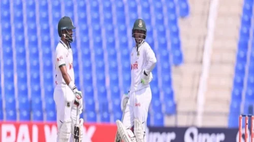 আবুধাবি টেস্টে ভালো শুরুর আক্ষেপ সাদমানের কণ্ঠে