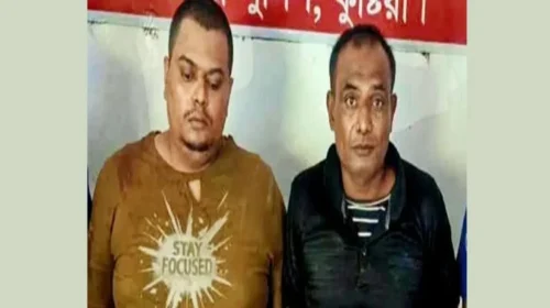 কুষ্টিয়ায় মহাসড়কে ডাকাতির চেষ্টাকালে দুই ডাকাতকে গণপিটুনি