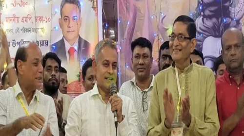 ধর্মের ভিত্তিতে বিভাজন নয়, সম্প্রীতির বাংলাদেশ গড়ার কথা বললেন শেখ রবিউল আলম