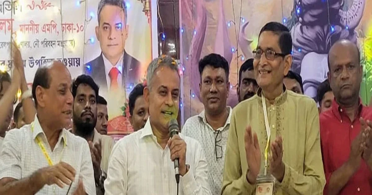 ধর্মের ভিত্তিতে বিভাজন নয়, সম্প্রীতির বাংলাদেশ গড়ার কথা বললেন শেখ রবিউল আলম