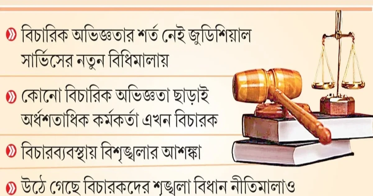 বিচারিক অভিজ্ঞতা ছাড়াই বিচারক পদে পদোন্নতি, বাড়ছে উদ্বেগ