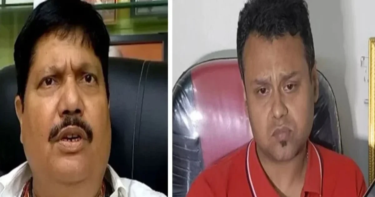 বিজেপি অফিসের সামনে গায়ে কেরোসিন ঢেলে আত্মহত্যার হুমকি বিধায়কের