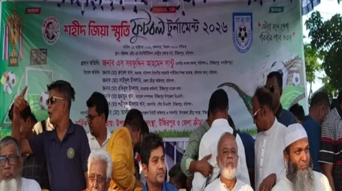 মাদক ছেড়ে খেলাধুলায় ফেরার আহ্বান এমপি সান্টুর
