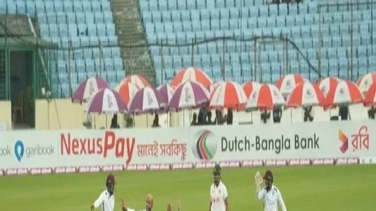 মিরপুর টেস্ট: ৬ উইকেট হারিয়েও লিড ১০০ ছাড়াল বাংলাদেশ