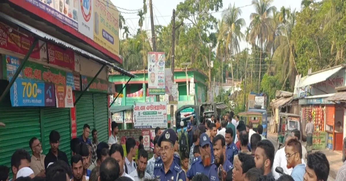 রাজাপুরে পাল্টাপাল্টি কর্মসূচি ঘিরে ১৪৪ ধারা জারি
