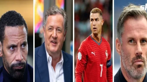 রোনালদোকে অন্ধ সমর্থন করায় পিয়ার্স মর্গান ও ফার্ডিনান্ডকে একহাত নিলেন ক্যারাঘার
