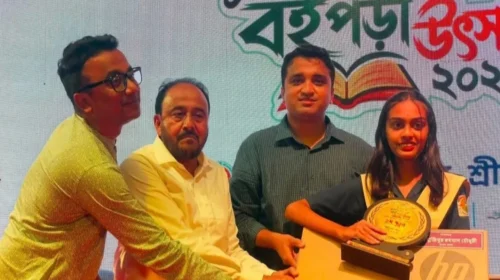 শ্রীমঙ্গলে বই পড়া প্রতিযোগিতায় ল্যাপটপ জিতল ৮ শিক্ষার্থী